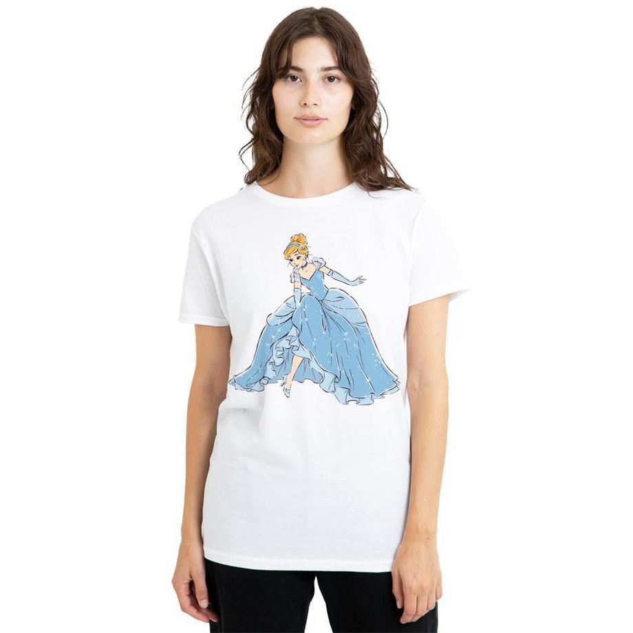 Cinderella Grafikdruck T-Shirt  