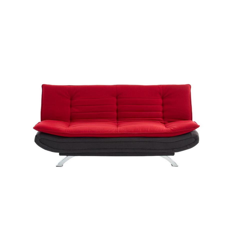 Vente-unique Canapé conible clicclac en tissu DEMIDO III Bicolore  