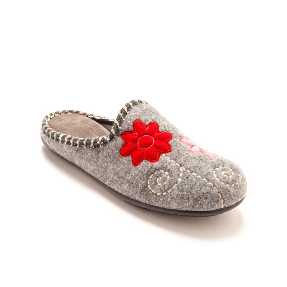 Pédiconfort Mule Ricamate in Velluto  