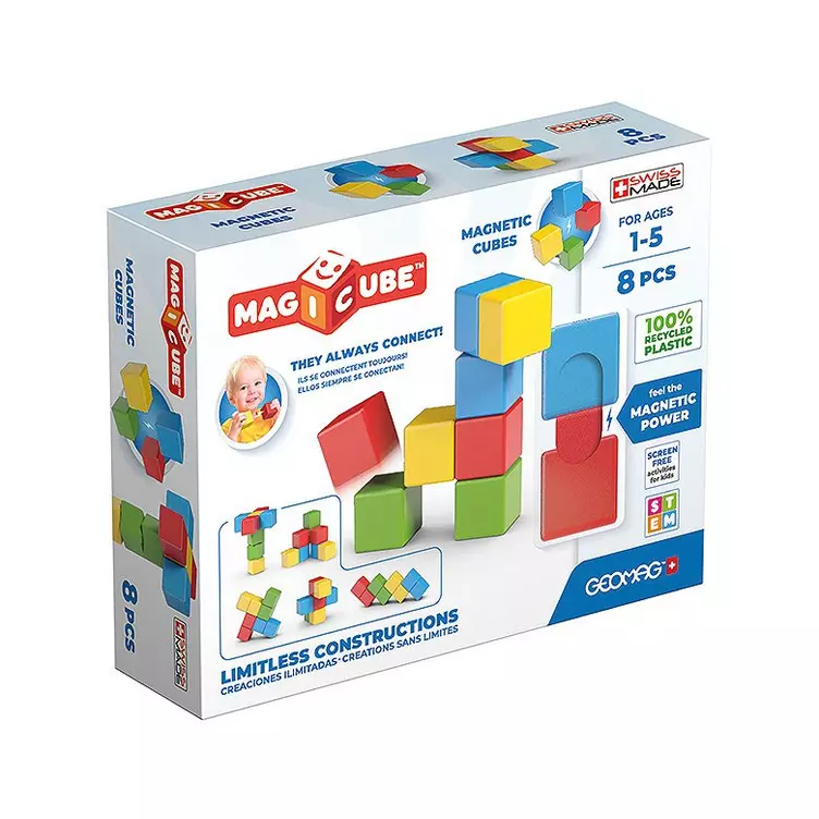 Geomag Magicube Full Color Recycled Magnetische Bouwblokken 8-deligonline kaufen MANOR