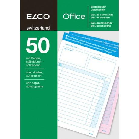 elco ELCO Bestellung/Lieferschein A5 74593.19 60g 50x2 Blatt  