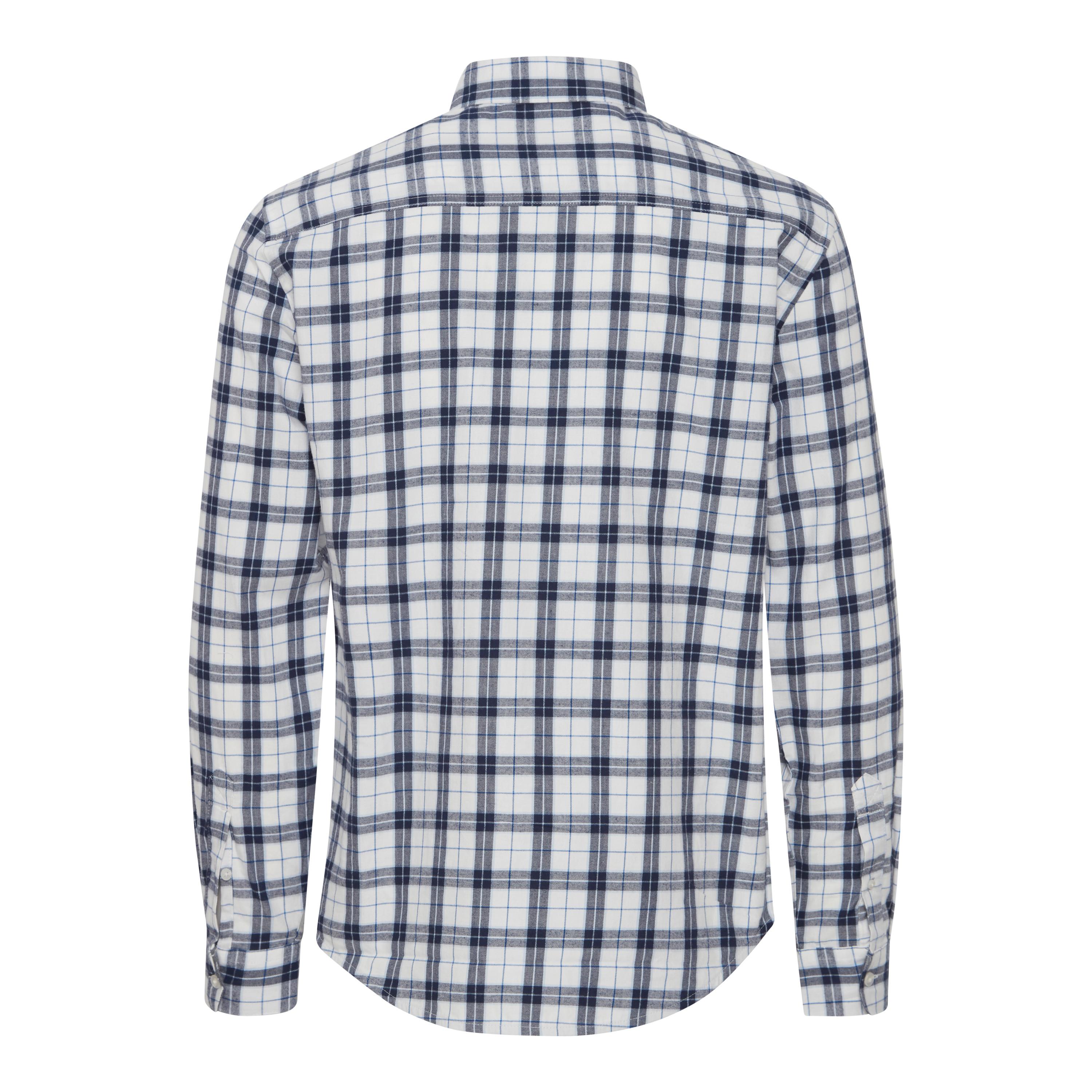 Blend Langarm Kariertes Slim Fit Hemd  