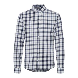 Blend Langarm Kariertes Slim Fit Hemd  