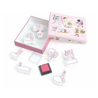 Djeco Kreativ Nachrichtenstempel Lucille  