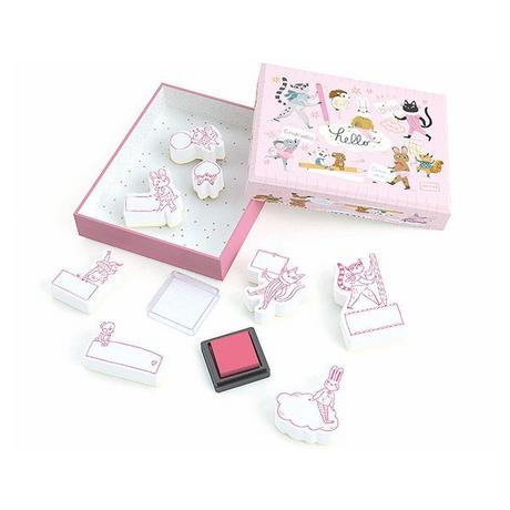 Djeco Kreativ Nachrichtenstempel Lucille  