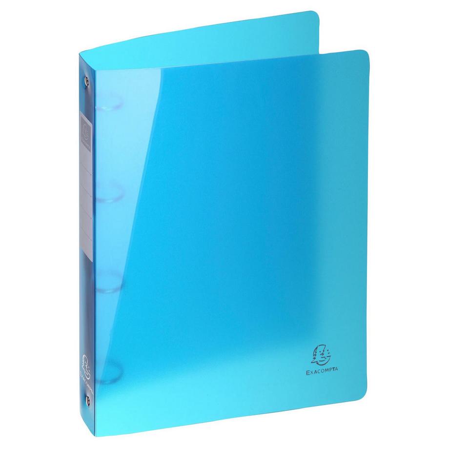 Exacompta Classeur 4 anneaux 30mm IDERAMA PP polypropylène 7/10e - A4 maxi - x 15  