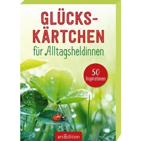 ARS EDITION  Glückskärtchen für Alltagsheldinnen 