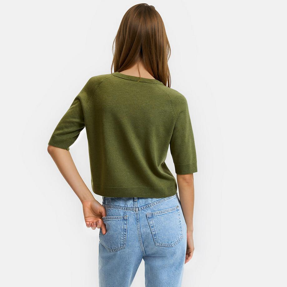 La Redoute Collections Pullover Girocollo 100% Lana  
