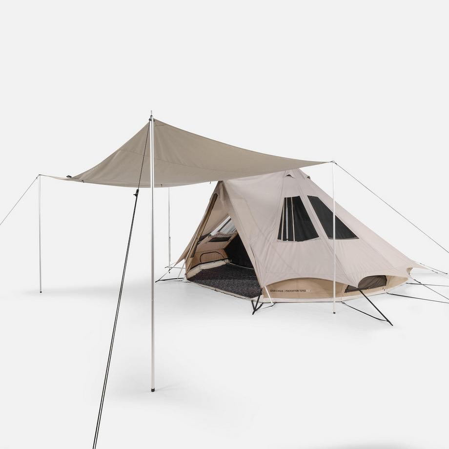 QUECHUA  Blache Tepee fuer 6 Personen Polycotton 
