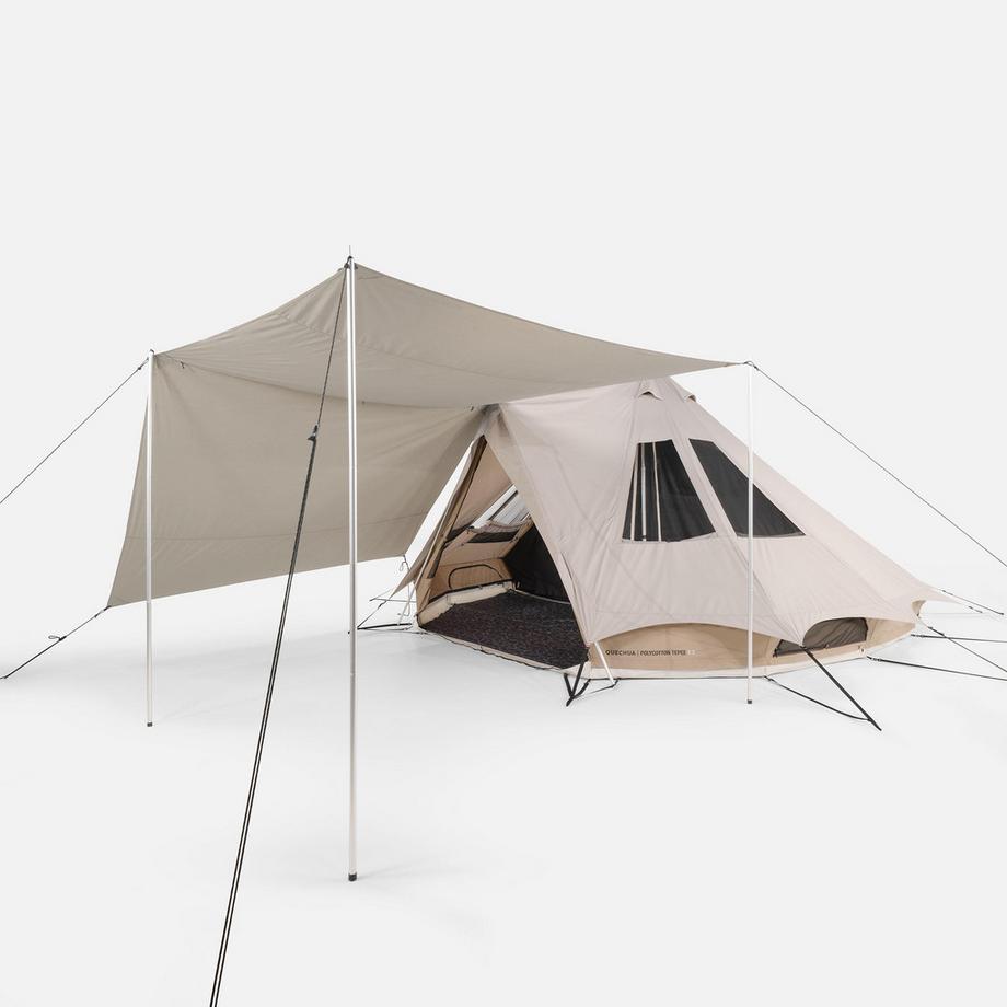 QUECHUA  Blache Tepee fuer 6 Personen Polycotton 