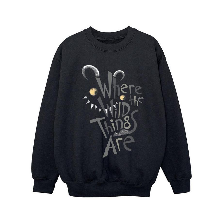 Where The Wild Things Are  Monster Logo Sweatshirt 