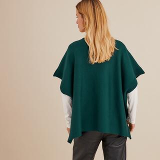 La Redoute Collections  Poncho mit rundem Ausschnitt 