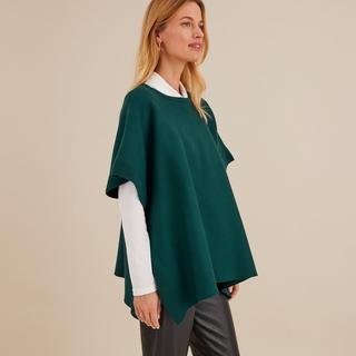 La Redoute Collections  Poncho mit rundem Ausschnitt 