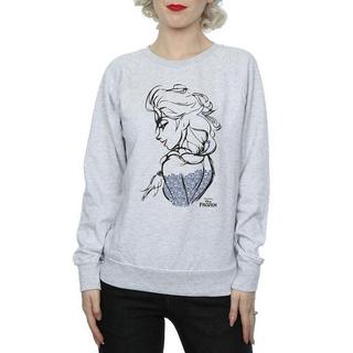 FROZEN Elsa Sweatshirt Col Rond  