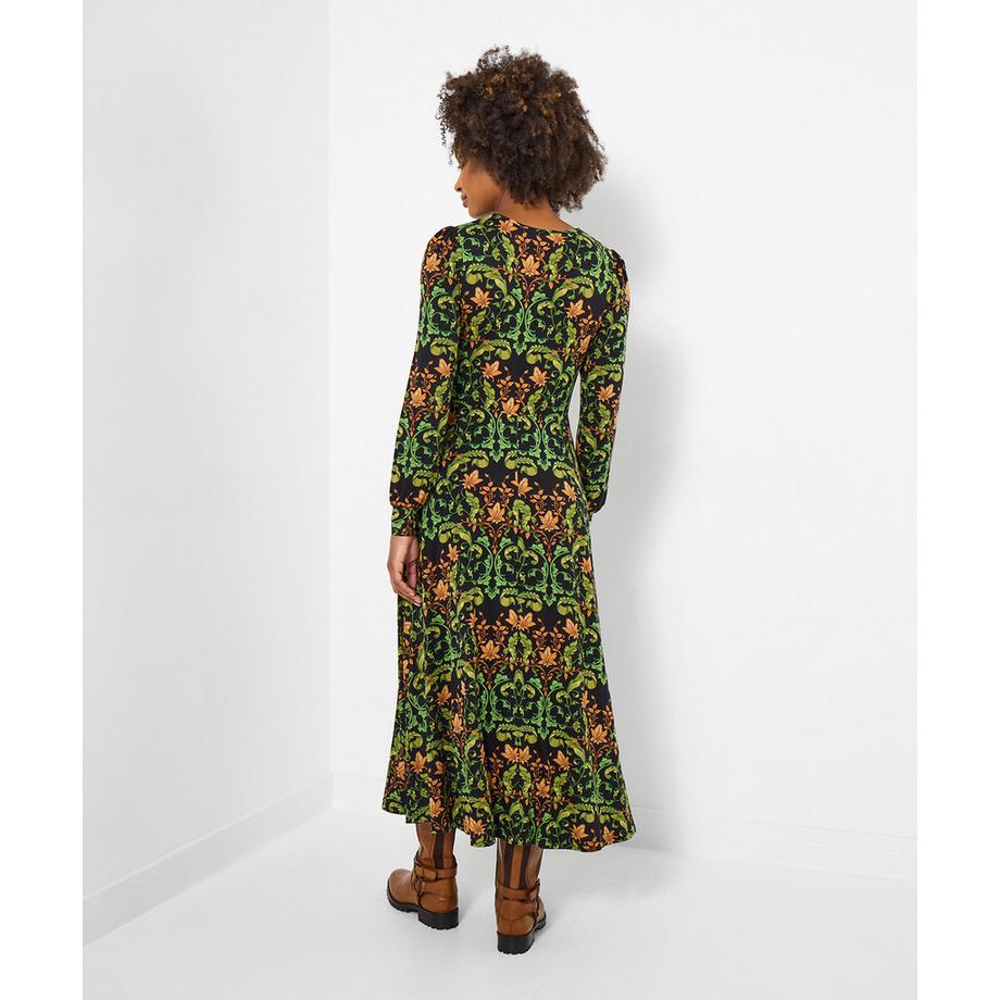 Joe Browns Robe en jersey imprimé feuillage  