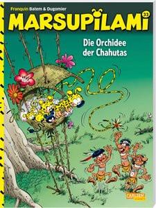 Marsupilami 33: Die Orchidee der Chahutas Franquin, André; Dugomier; Le Comte, Marcel (Übersetzung); Batem (Illustrationen) Gebundene Ausgabe 