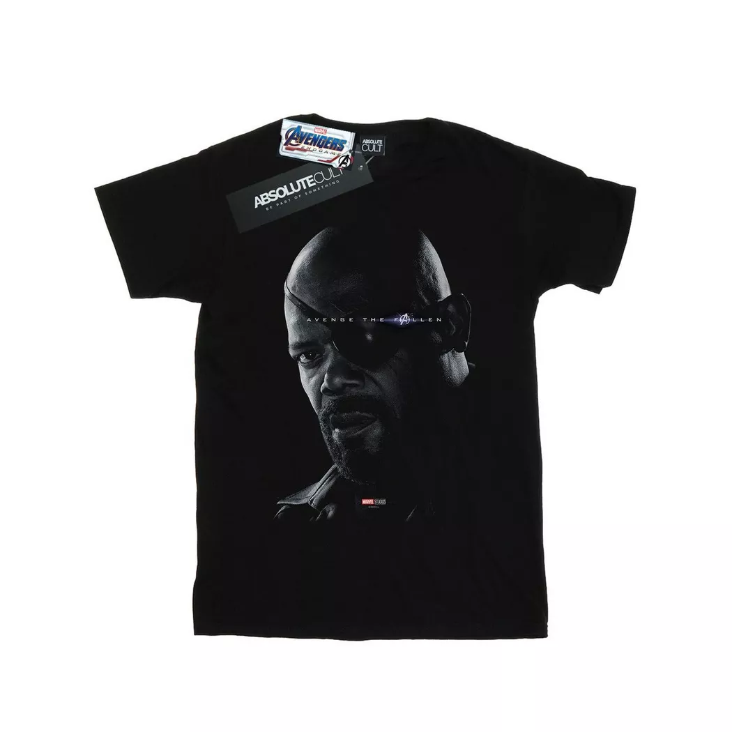 MARVEL - Avengers Endgame Avenge The Fallen TShirt, für Damen, Schwarz, Größe S