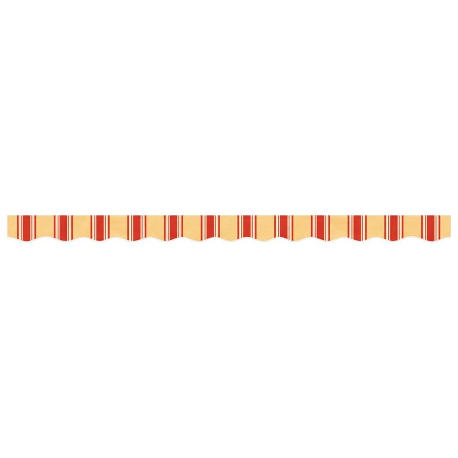VidaXL Tissu de cantonnière d’auvent de remplacement tissu  