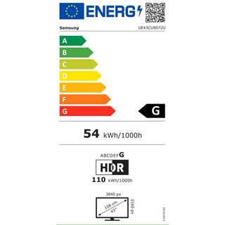 SAMSUNG  UE43DU8072UXX 