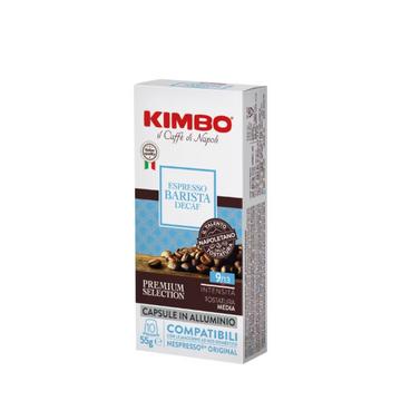 Kimbo Espresso Barista Capsules de café décaféiné 10pcs