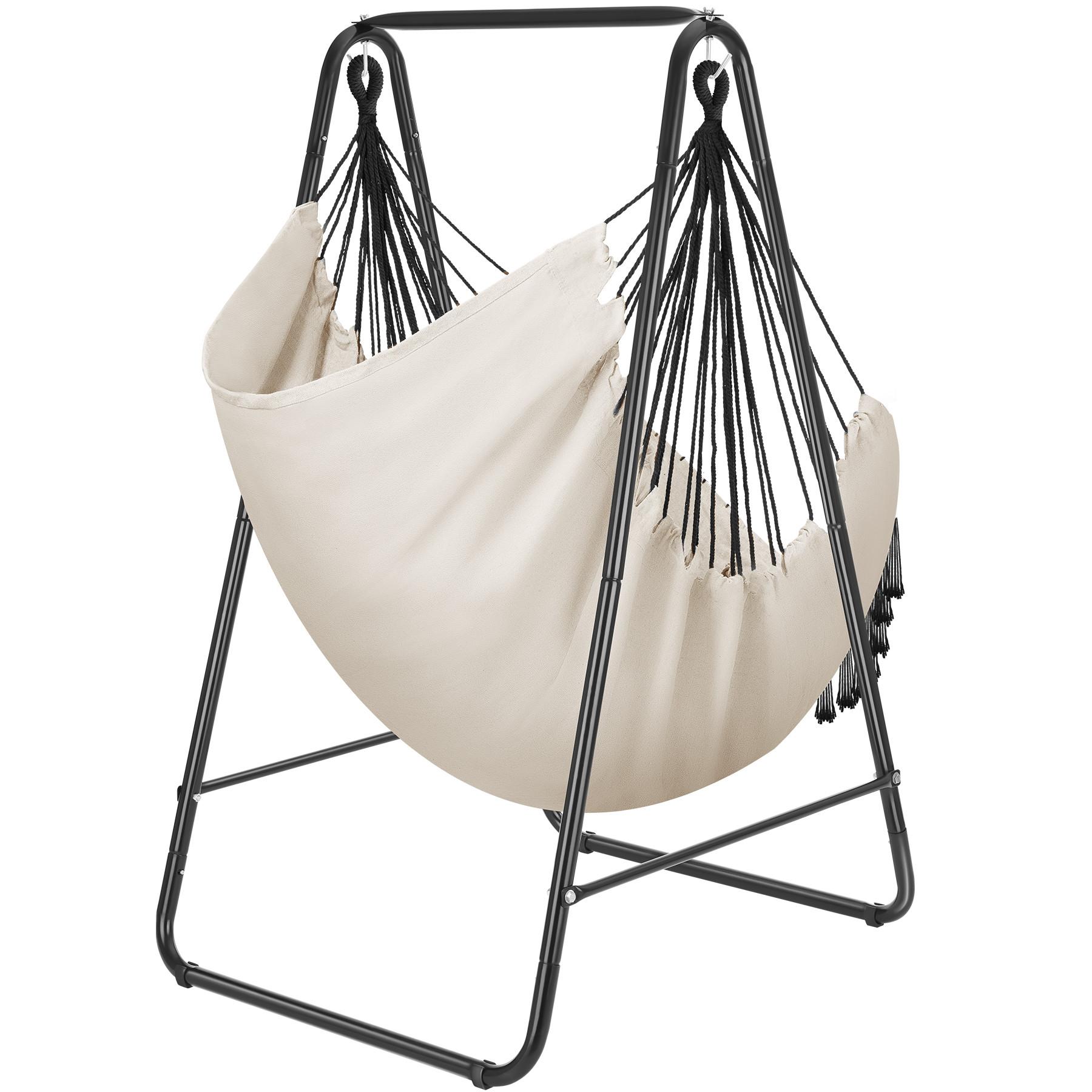 Tectake Fauteuil suspendu ALISON style boho avec une capacité de charge de 160kg  