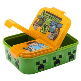 Stor Minecraft Alex & Steve - Lunchbox mit Fächern  