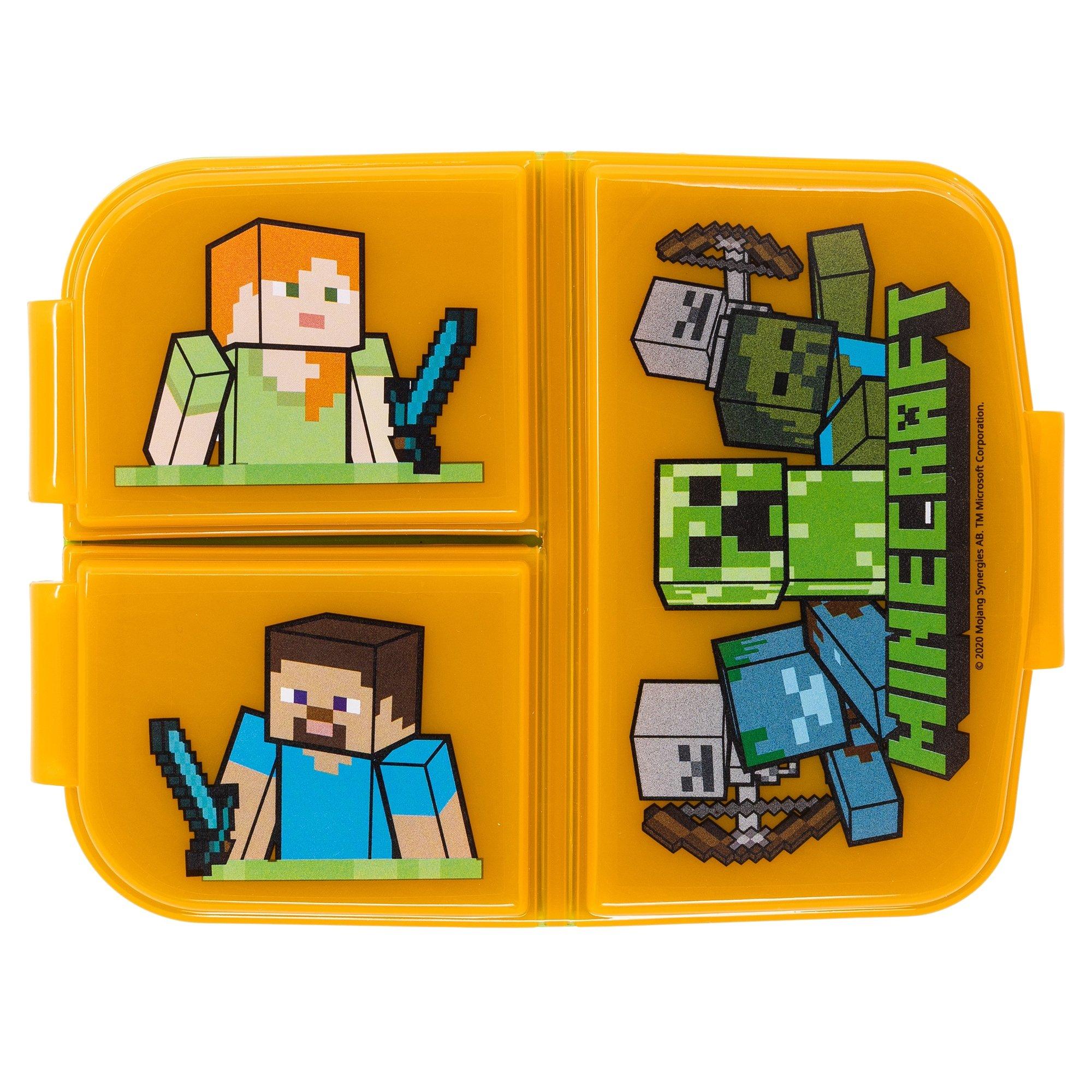 Stor Lunch Box - Multi-compartment - Minecraft - Heroes - Bento Box  