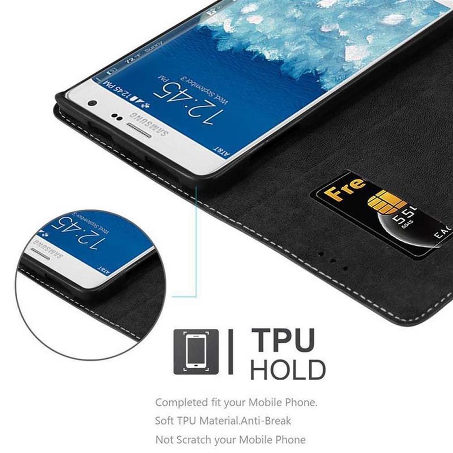 Cadorabo  Hülle für Samsung Galaxy NOTE EDGE Magnetverschluss, Standfunktion 