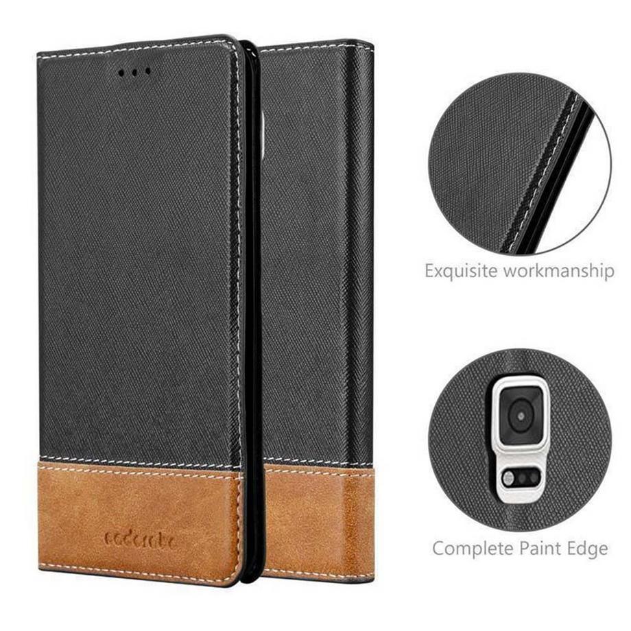 Cadorabo  Hülle für Samsung Galaxy NOTE EDGE Magnetverschluss, Standfunktion 