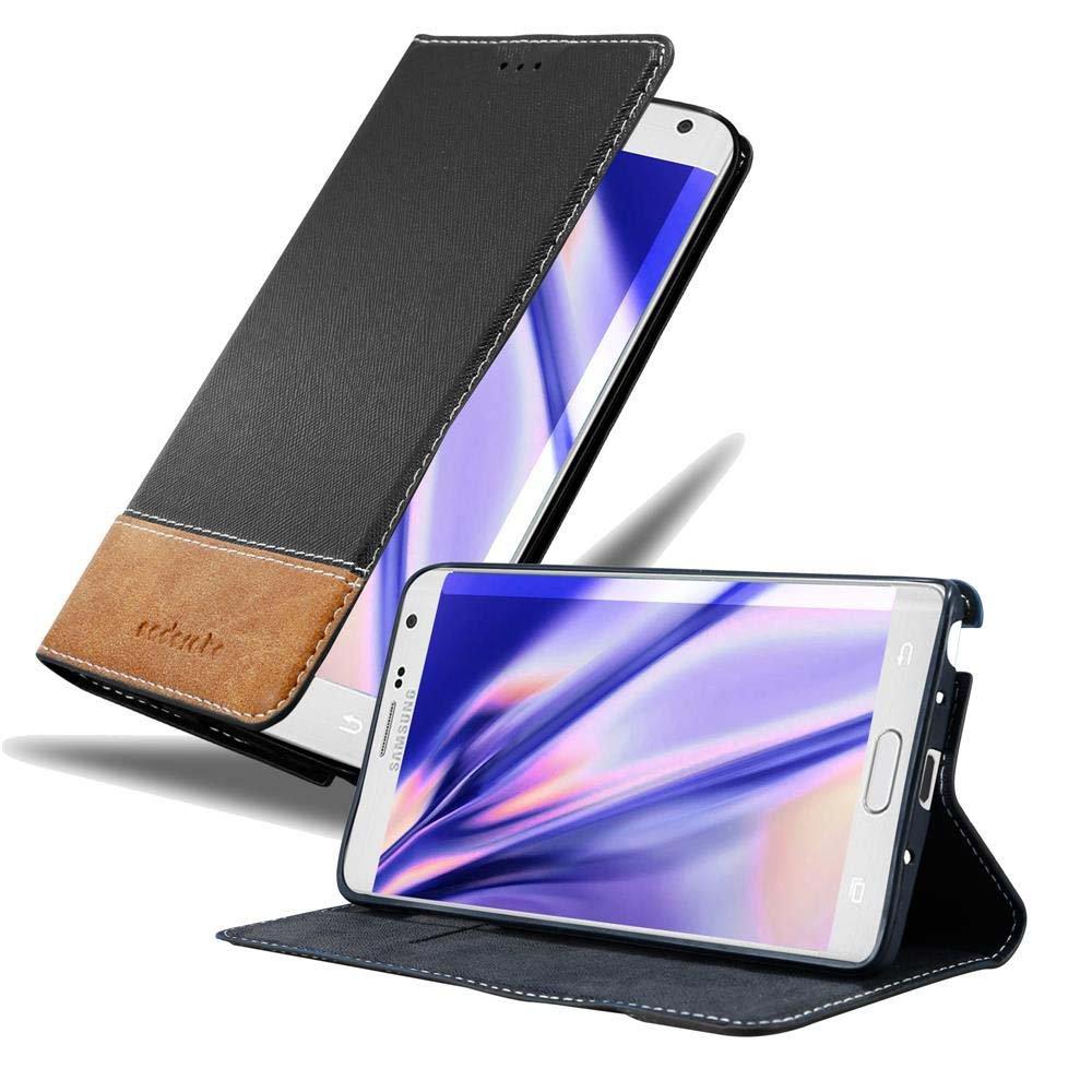 Cadorabo  Housse compatible avec Samsung Galaxy NOTE EDGE - Coque de protection avec fermeture magnétique, fonction de support et compartiment pour carte 