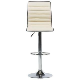 Beliani Set di 2 sedie alte en Pelle sintetica Moderno LUCERNE  