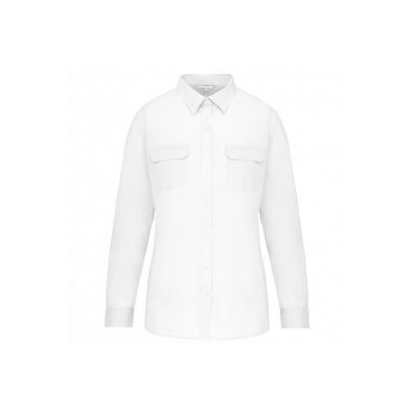 Kariban Afari Camicia Maniche Lunghe  