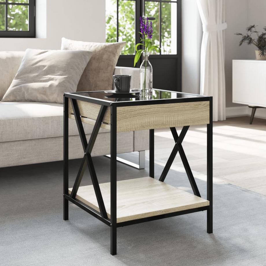 VidaXL Table basse bois d'ingénierie  