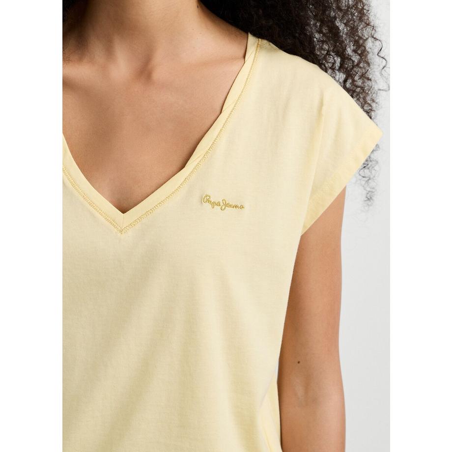 Pepe Jeans T-shirt col V  