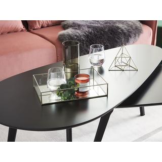 Beliani  Tablett aus Glas Glamourös GRENOBLE 