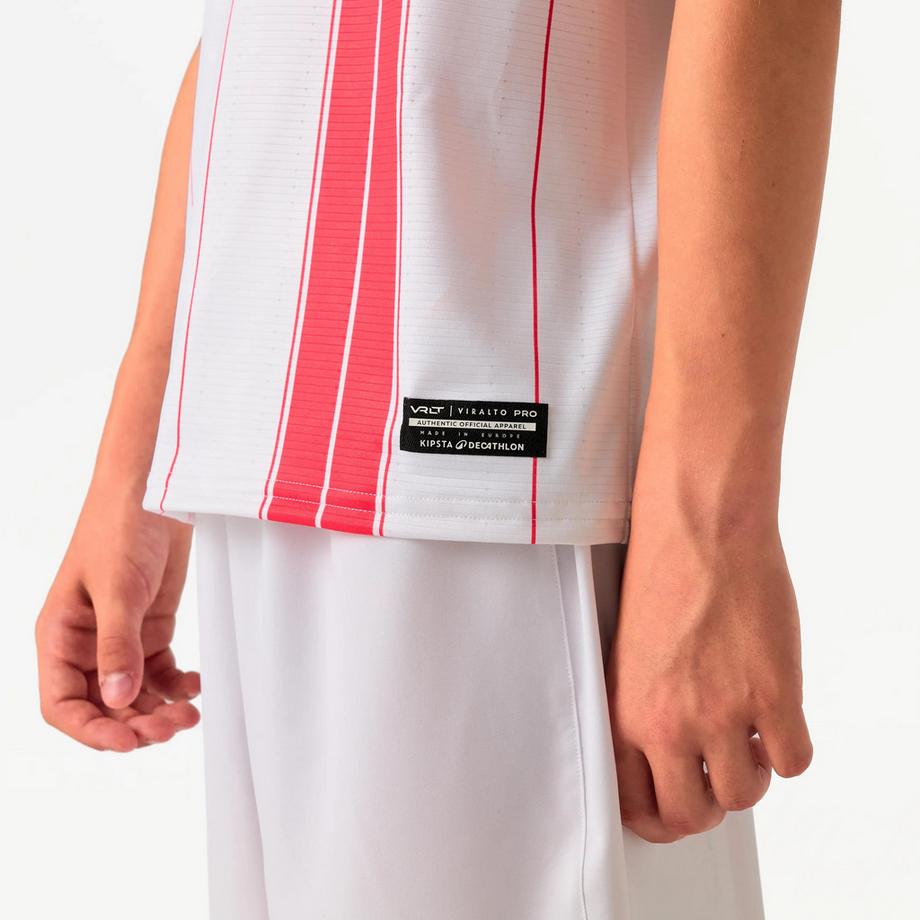 KIPSTA  Offizielles Heimtrikot AS Nancy Lorraine Kinder weiss, Saison 26/27 