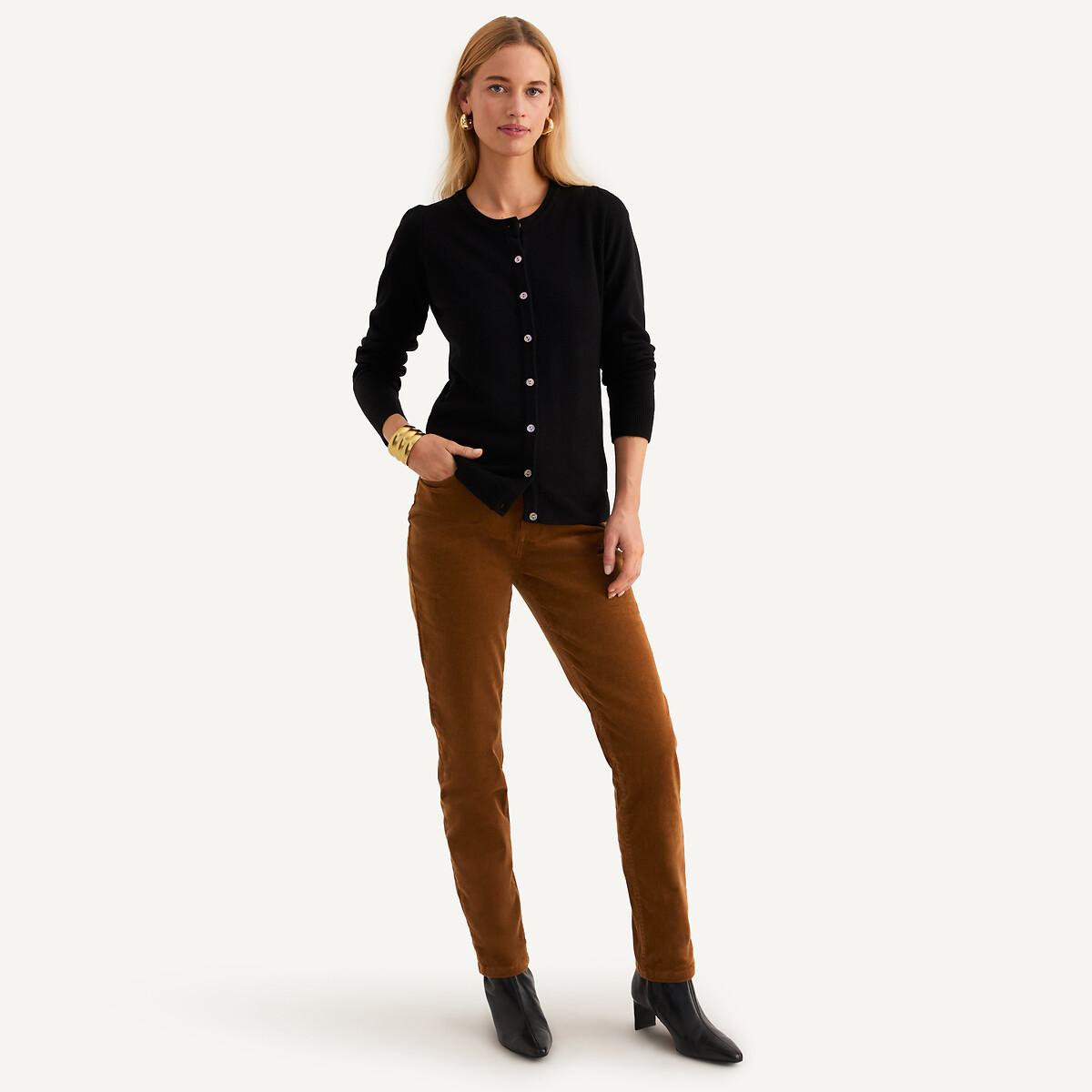 La Redoute Collections Cardigan Col Rond Maille Douce  
