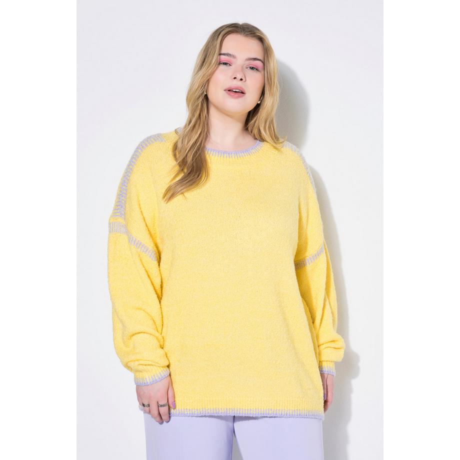 Studio Untold Maglione Oversize Cuciture Decorative  