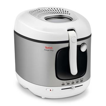 Tefal FR4800 Singolo Indipendente 2100 W Friggitrice Stainless steel, Bianco