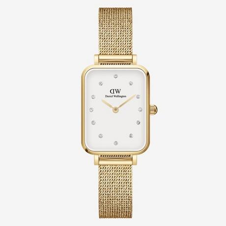 Daniel Wellington  DW00100599 Quadro Lumine Evergold Montre dame 