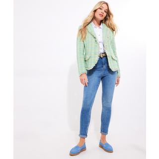 Joe Browns Giacca Tweed Dettagli Sfilacciati  