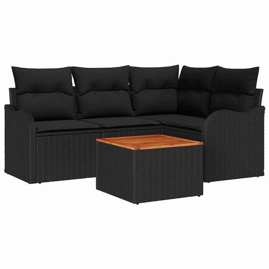 Set Divano da Giardino Polyrattan