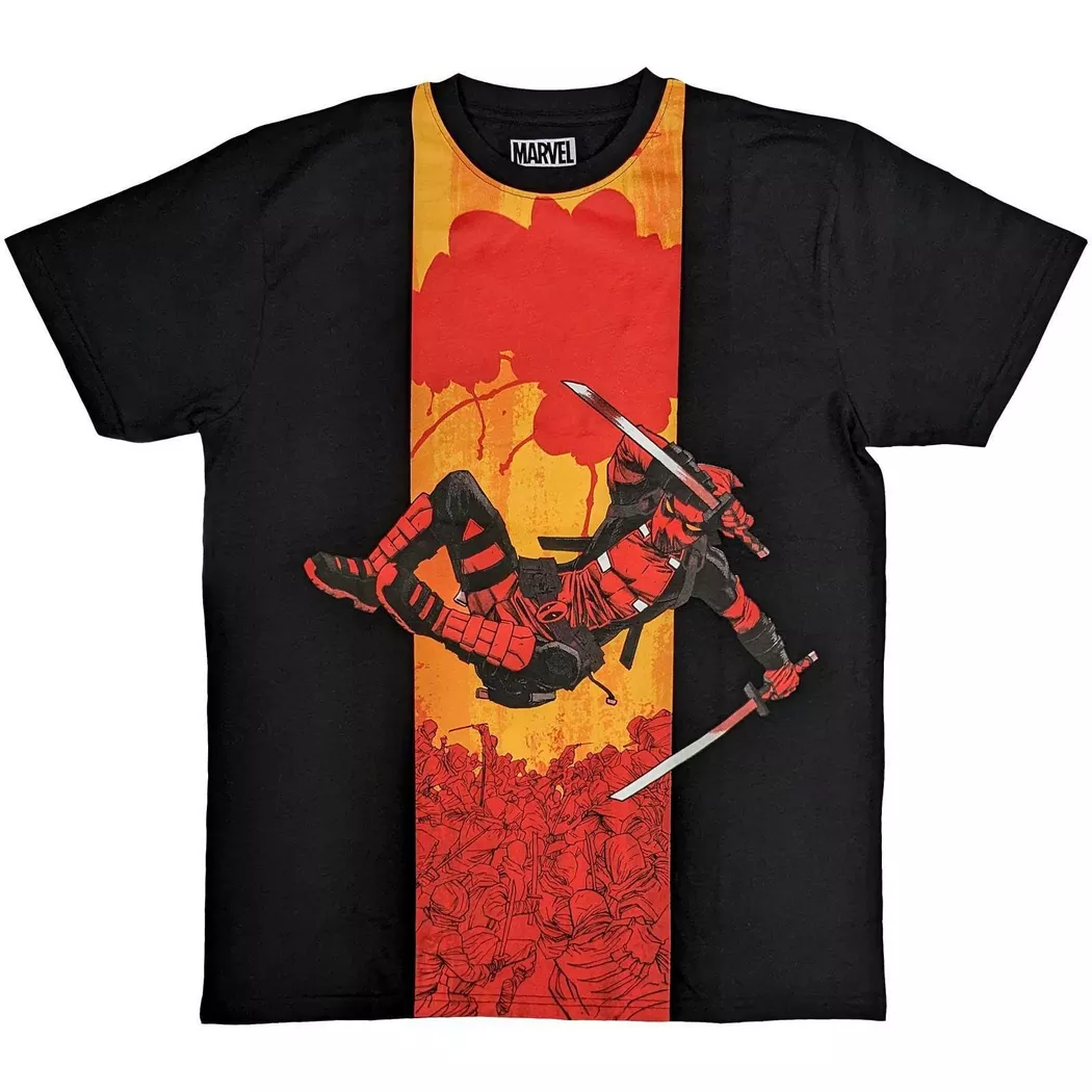 Deadpool - TShirt, für Damen, Schwarz, Größe XXL
