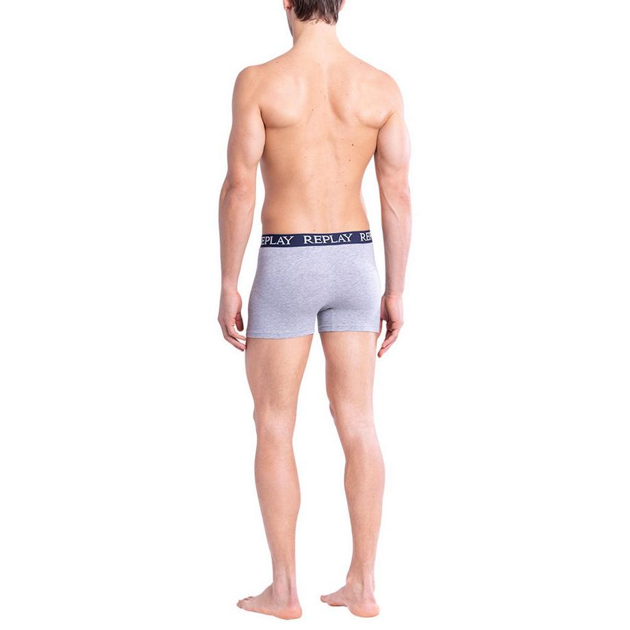 REPLAY Boxer Uomo Confezione da 2 Aderente  