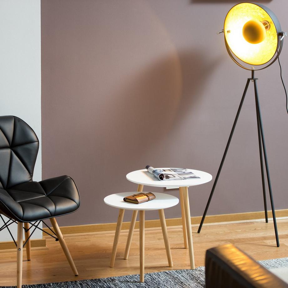 B2X Set di 2 tavoli da pranzo in stile scandinavo  