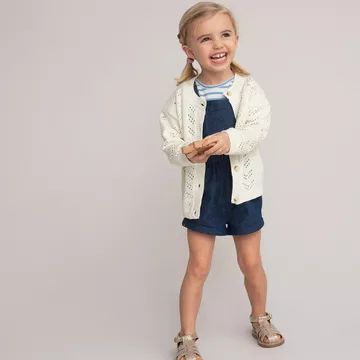 Cardigan mit Rundhalsausschnitt