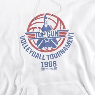 Top Gun Felpa con cappuccio Volleyball Tournament  