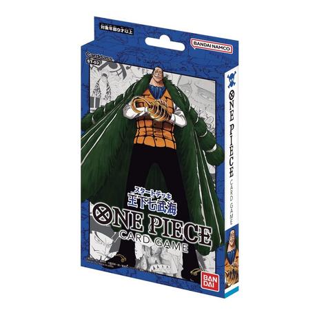 Bandai  The Seven Warlords of the Sea ST-03 Starter Deck - One Piece Card Game - EN 