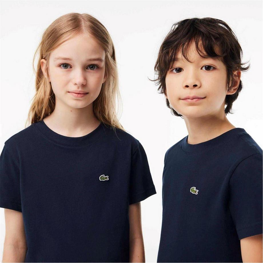 LACOSTE  Basic Maglietta Regolare Ricamato 