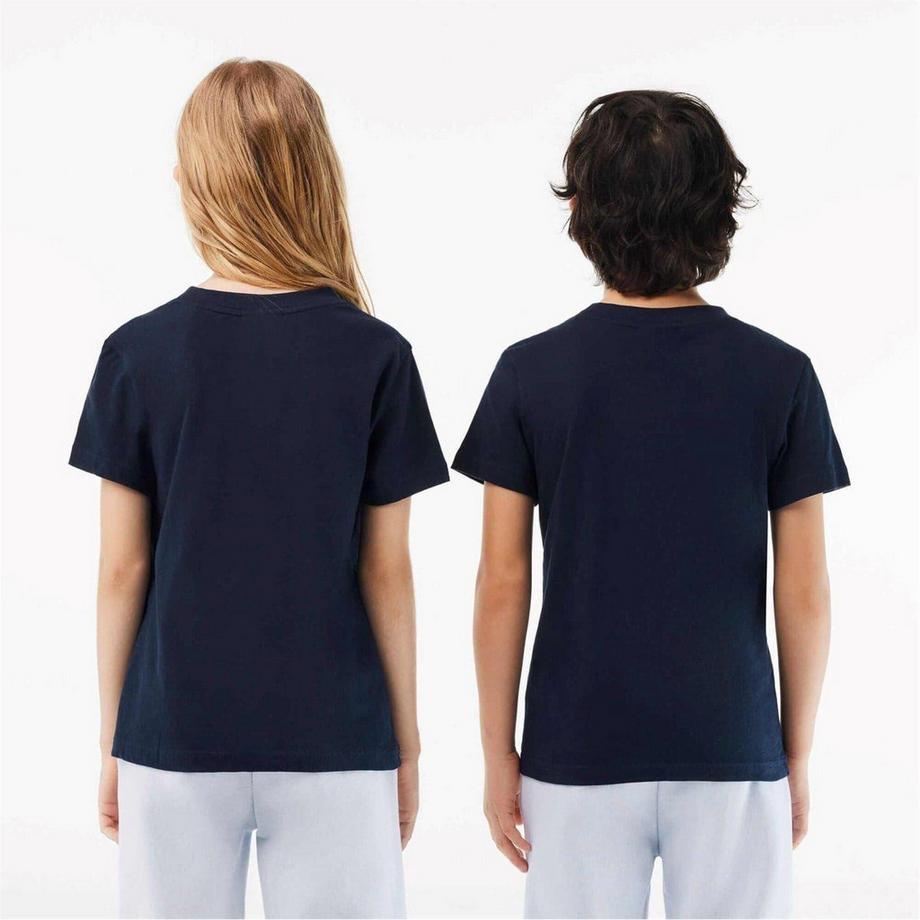 LACOSTE  Basic Maglietta Regolare Ricamato 